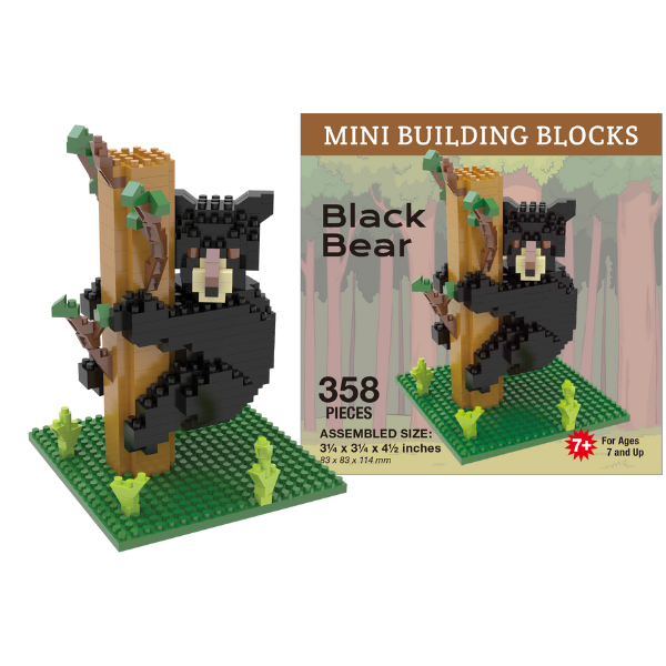 BLACK BEAR MINI BLOCKS