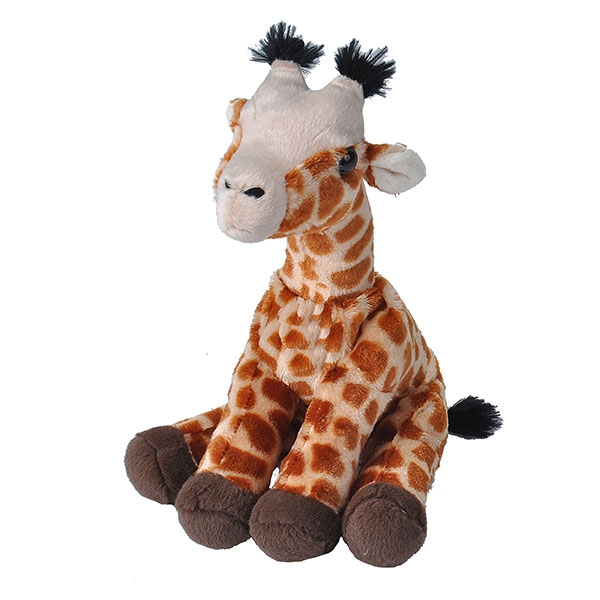 GINGER giraffe Douglas 8" tall zoo stuffed plush animal toy brown white